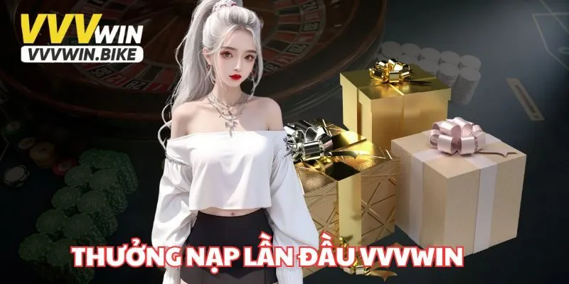 Thưởng Nạp Lần Đầu VVVWIN - Ưu Đãi Đặc Biệt Dành Cho Tân Thủ